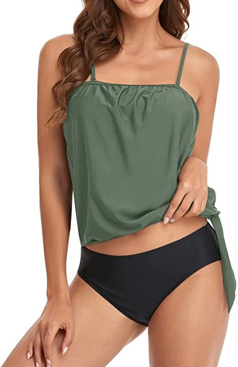 Tankini Woman Bikini Crop Top  - Tops review and price