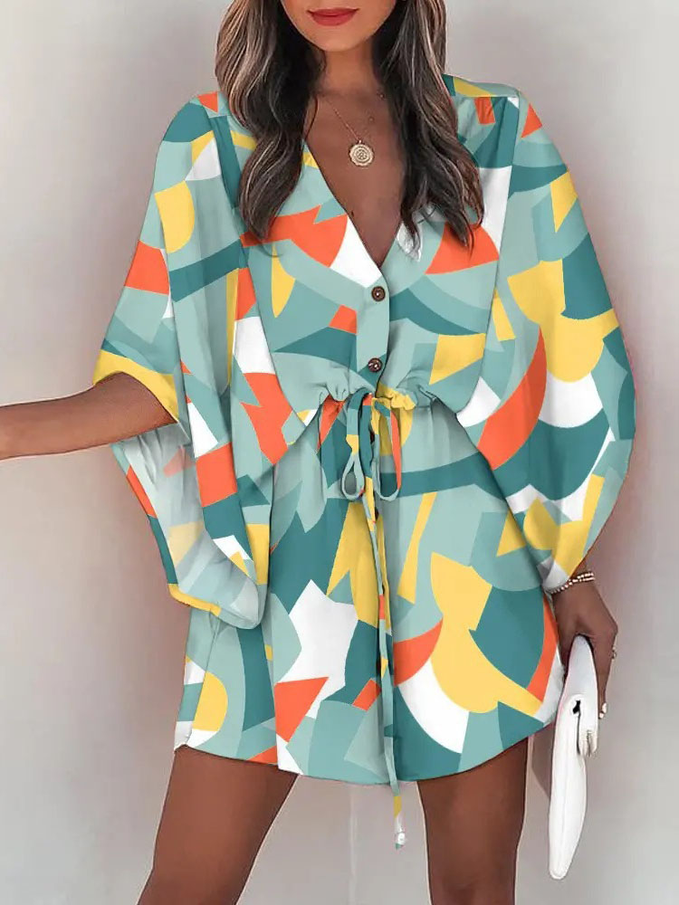 Summer Casual Dress Women Fash - French Vintage Floral Midi Dress review and price