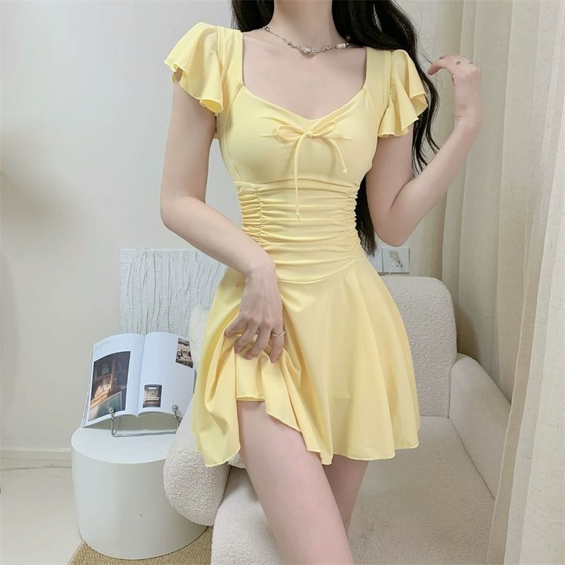 2026 Women Open Back Short Sle - Swimwear review and price