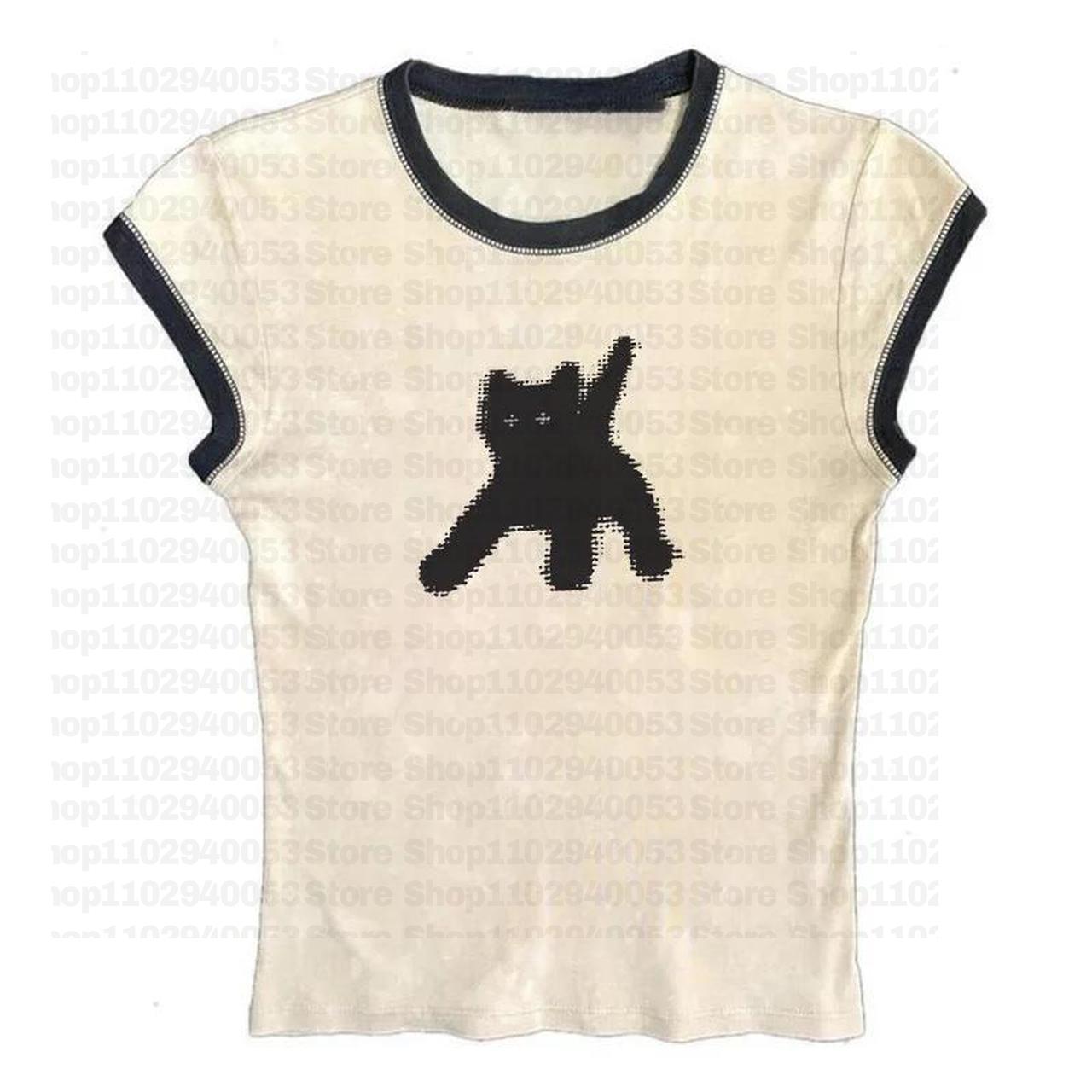 Aesthetic Women Letter Graphic - Y2K Graphic Baby Tee Crop review and price