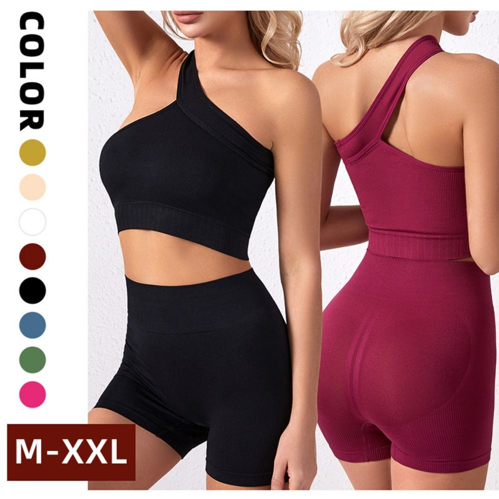 2Pcs Comfortable Seamless Wome - Seamless Ribbed Workout Tank Top review and price