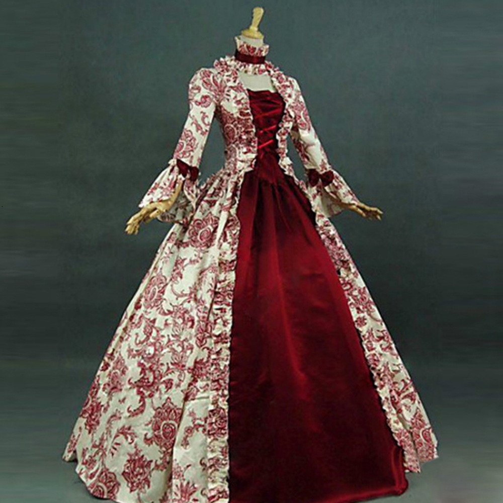 Printed Long Sleeve High Waist - Dresses review and price