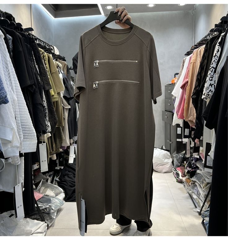 plus Size Women's Loose Short  - Korean Style A Line Shirt Dress review and price